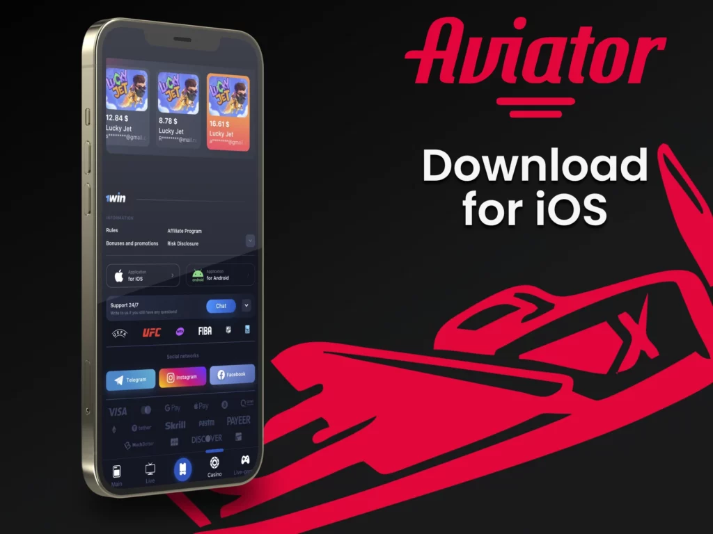 dowload ios apps aviator game India